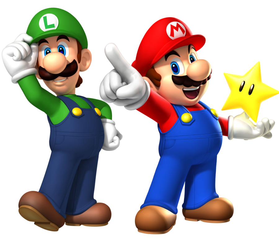 Luigi And Mario - ClipArt Best