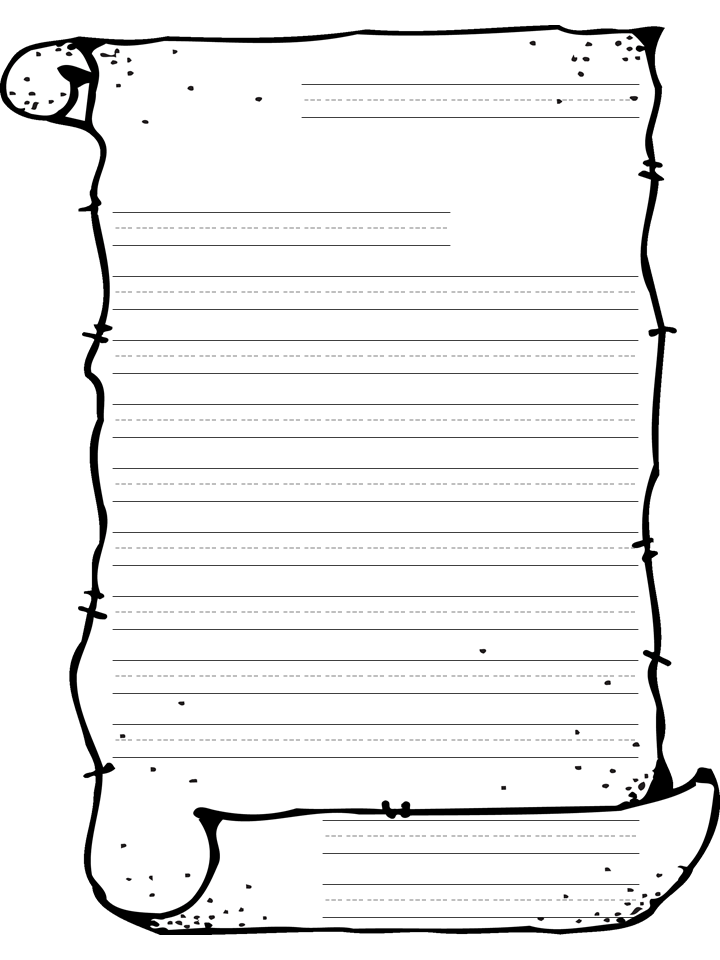 Word Template Lined Paper - ClipArt Best