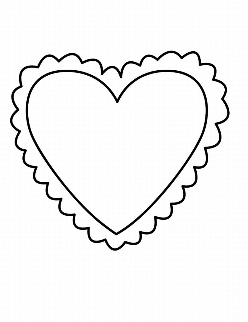 Heart Stencils To Print - ClipArt Best