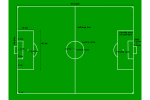 Football Pitch Diagram - ClipArt Best