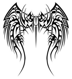 Angel Wings - Best Las Vegas Tattoo Shops Flash Designs