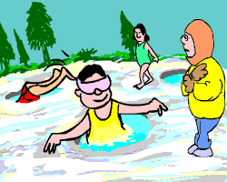 Finns Favour Freezing Swim [World News for Kids] | Pitara Kids Network