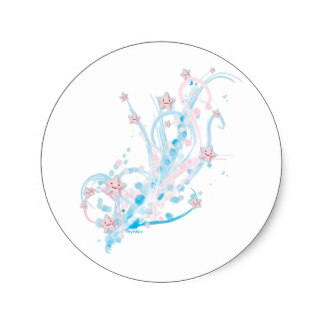 Starfish Graphic Stickers | Zazzle