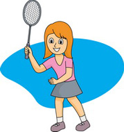 Free Sports - Badminton - Clip Art Pictures - Graphics - Illustrations