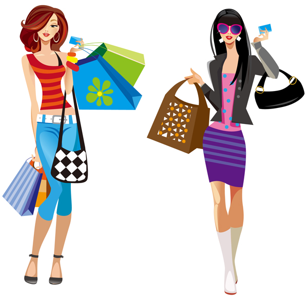 Woman Shopping Clipart | Free Download Clip Art | Free Clip Art ...