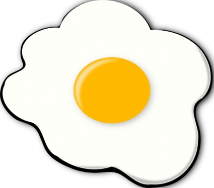 Sunny Side Up clip art vector - Free Clipart Images