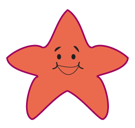 Starfish Outline - ClipArt Best