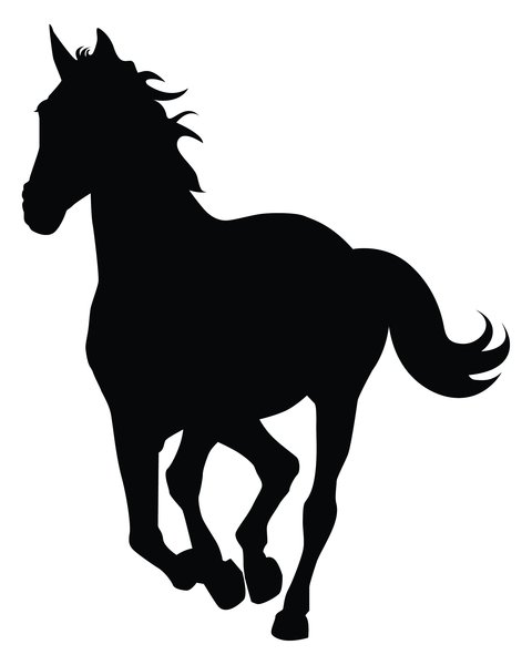 Free download horse silhouette clipart