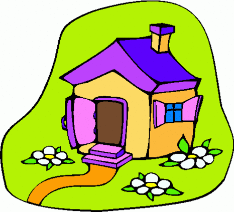 Image Of A Cartoon House Clipart - Free to use Clip Art Resource