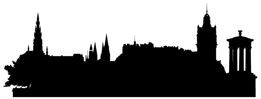 Edinburgh Skyline - ClipArt Best