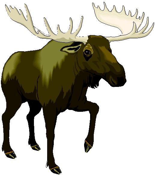 Moose Clipart Cartoon Images Kids - Free Clipart ...