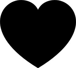 Printable Heart Outline - ClipArt Best