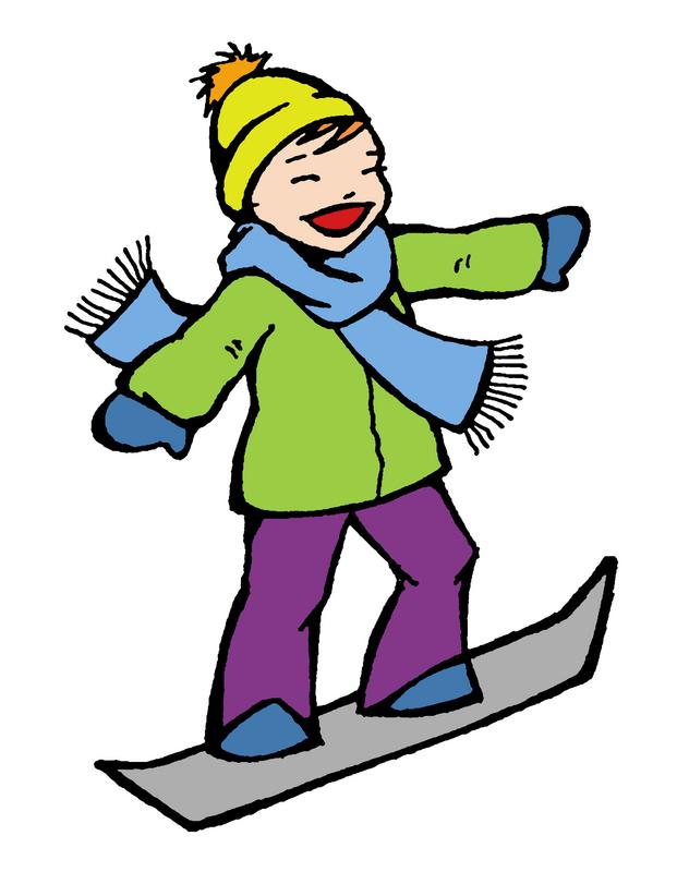 Ski And Snowboard Clipart