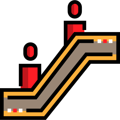 escalator, Stairs, up arrow, Tools And Utensils, Stair, Escalator ...