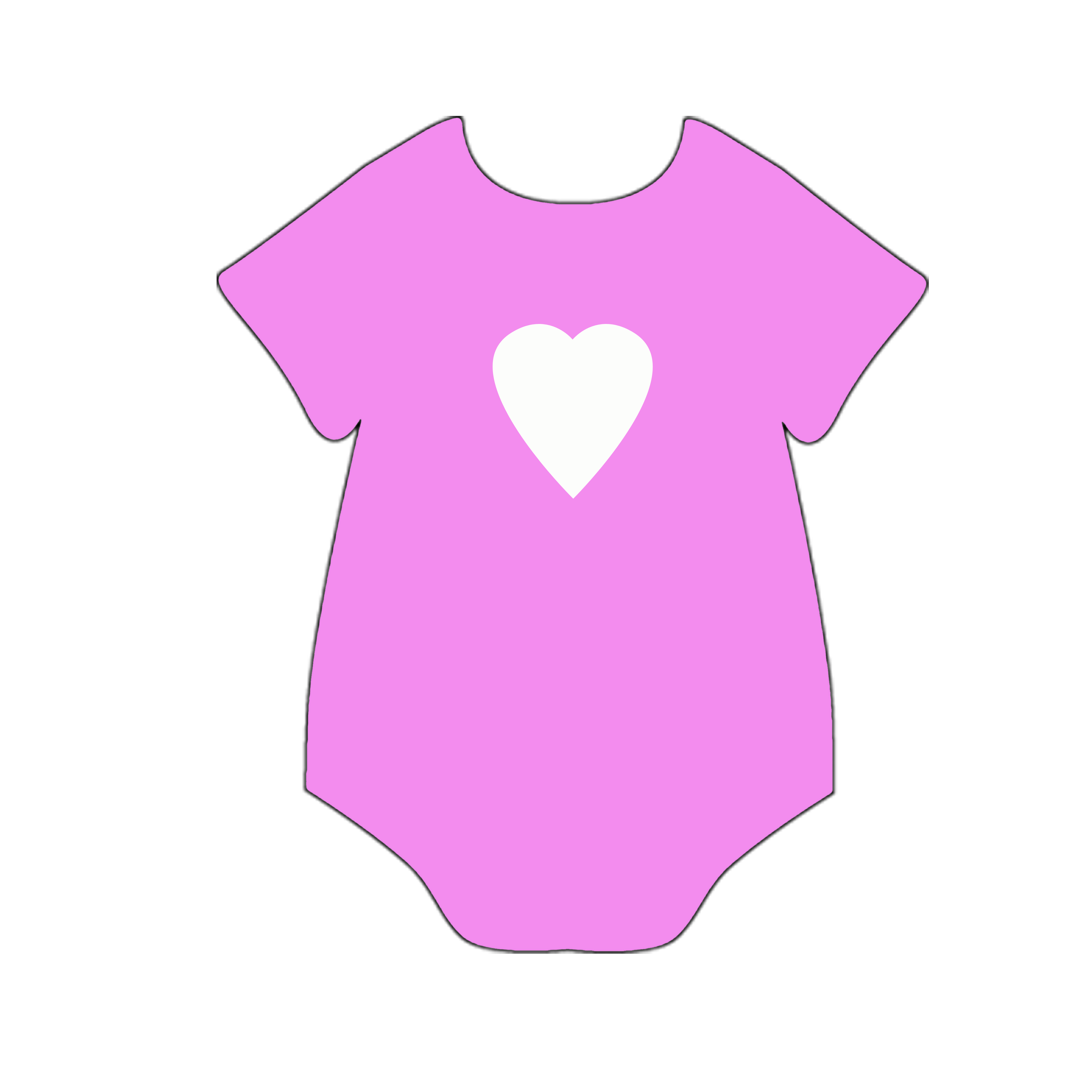Image of Baby Onesie Clipart #3691, Multicolor Baby Onesies Free ...