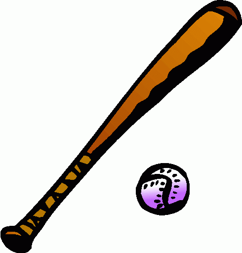 Bat ball clipart