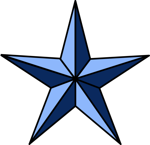 Wla Nautical Star Clip Art - vector clip art online ...