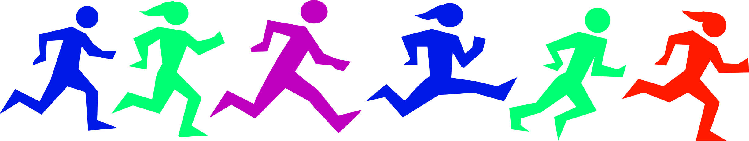 5k Marathon Clipart