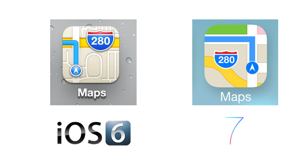 iOS 7 Icon Comparisons