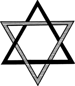 Coloring page seal of solomon - star of david - img 16021.