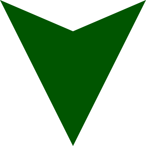 Dark Green Arrow Down.svg