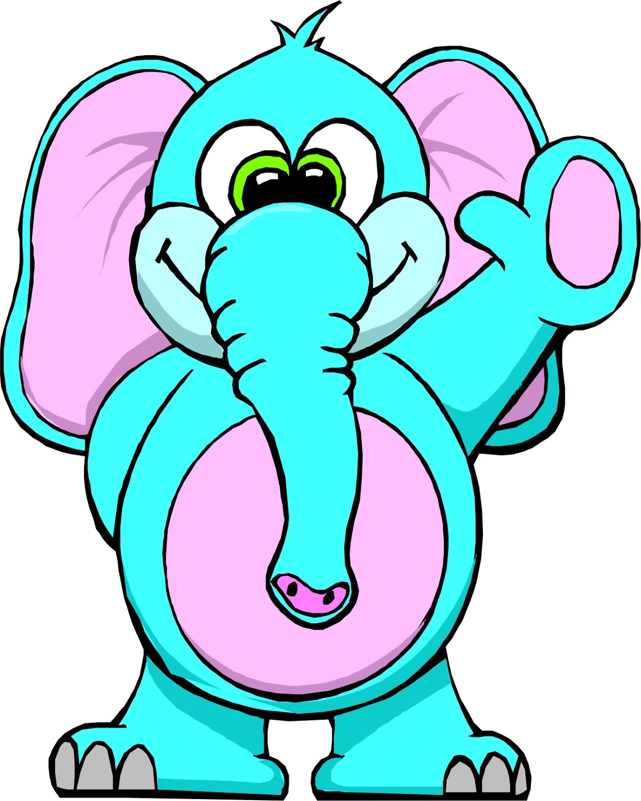 Elephant Coloring Pages Printable