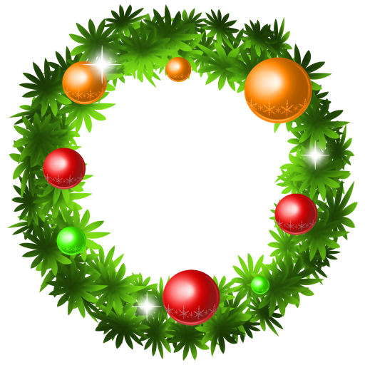 Christmas wreath Icon | Christmas Graphics Iconset | YouTheDesigner.