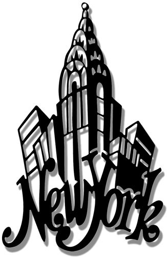 New york city clipart black and white free - ClipartFox