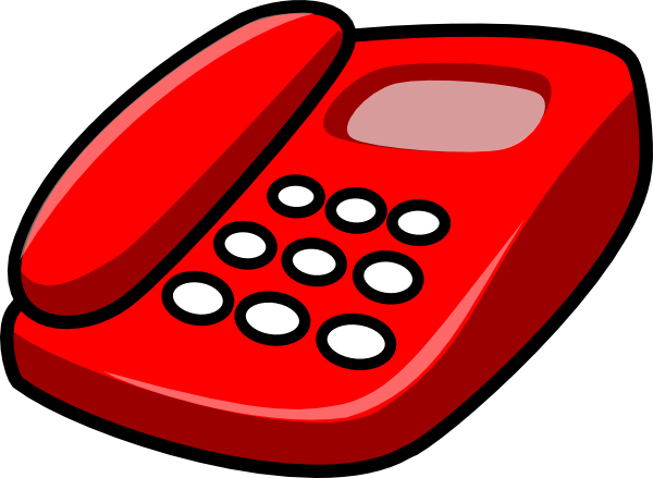 Clipart telephone ringing