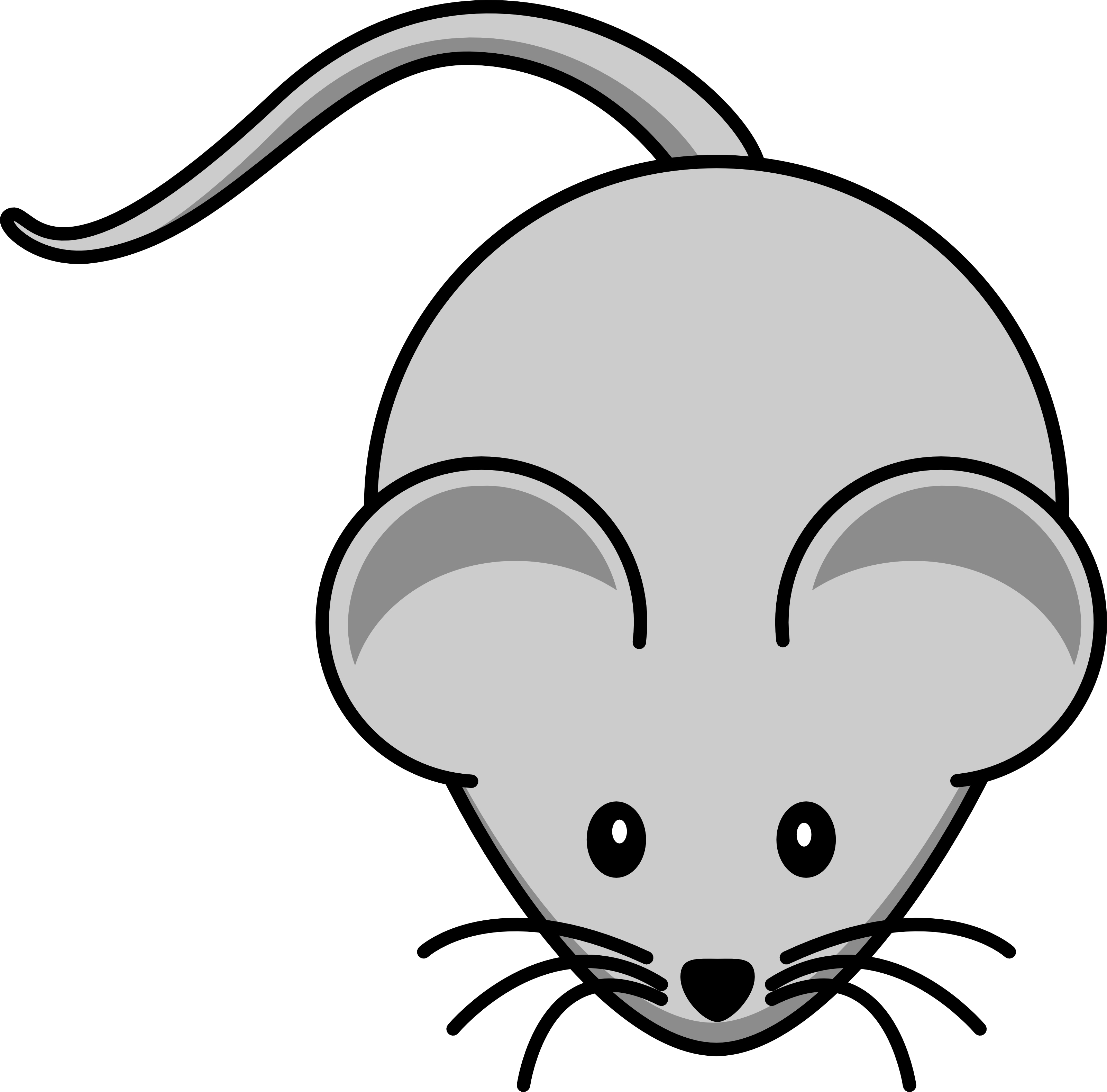 Cute mice clipart