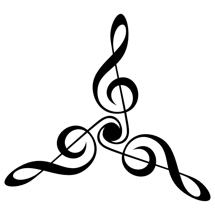 Artistic Treble Clef Clipart