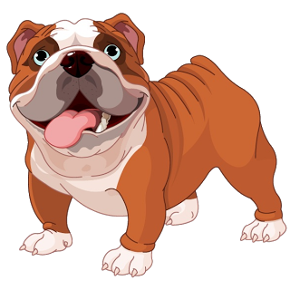 Bulldogs And Boxers - Dog Cartoon Images