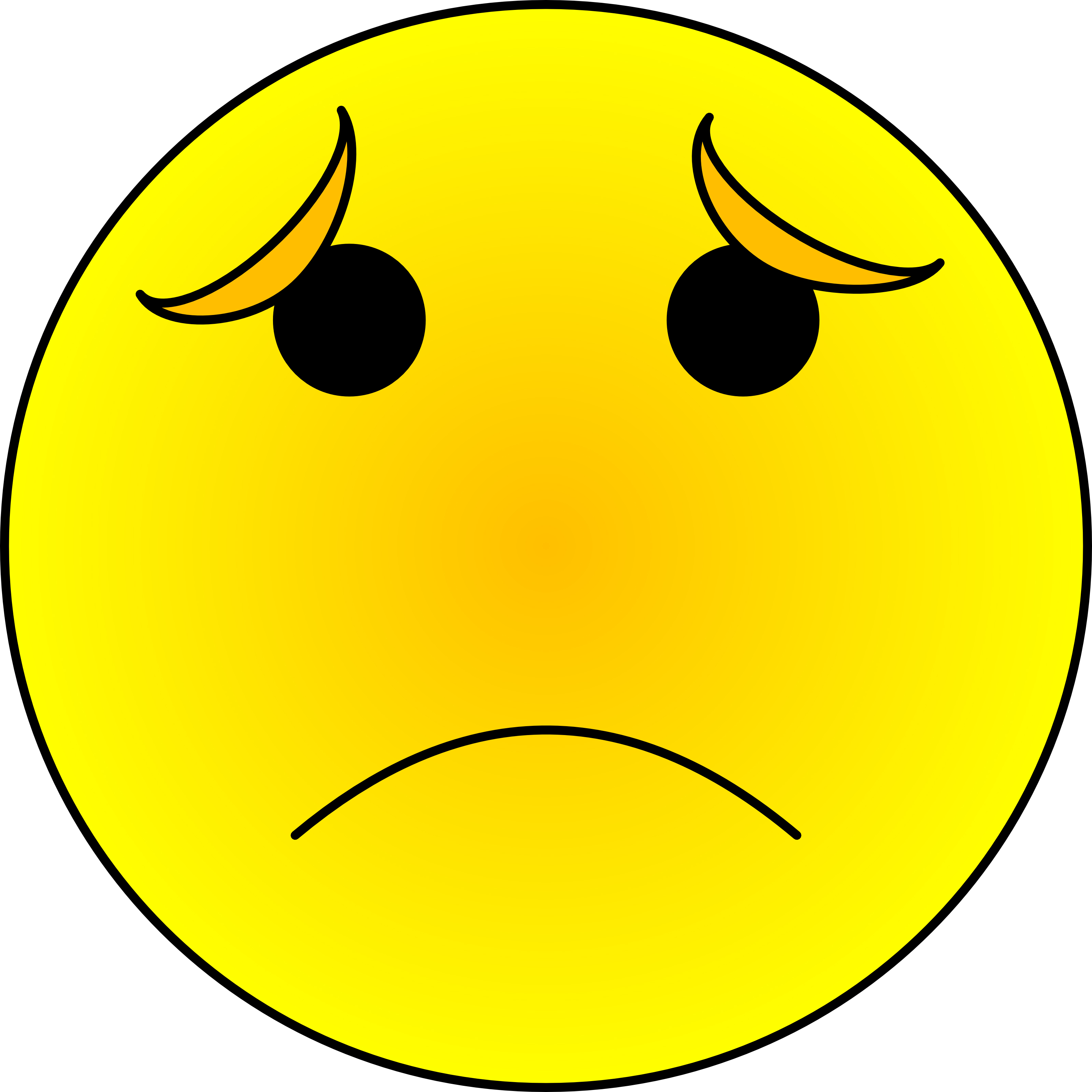 Upset Face - ClipArt Best