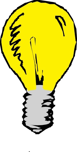 Light Bulb clip art Free vector in Open office drawing svg ( .svg ...