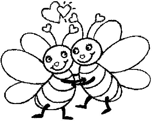Bumble Bee Coloring Pages - Bestofcoloring.com