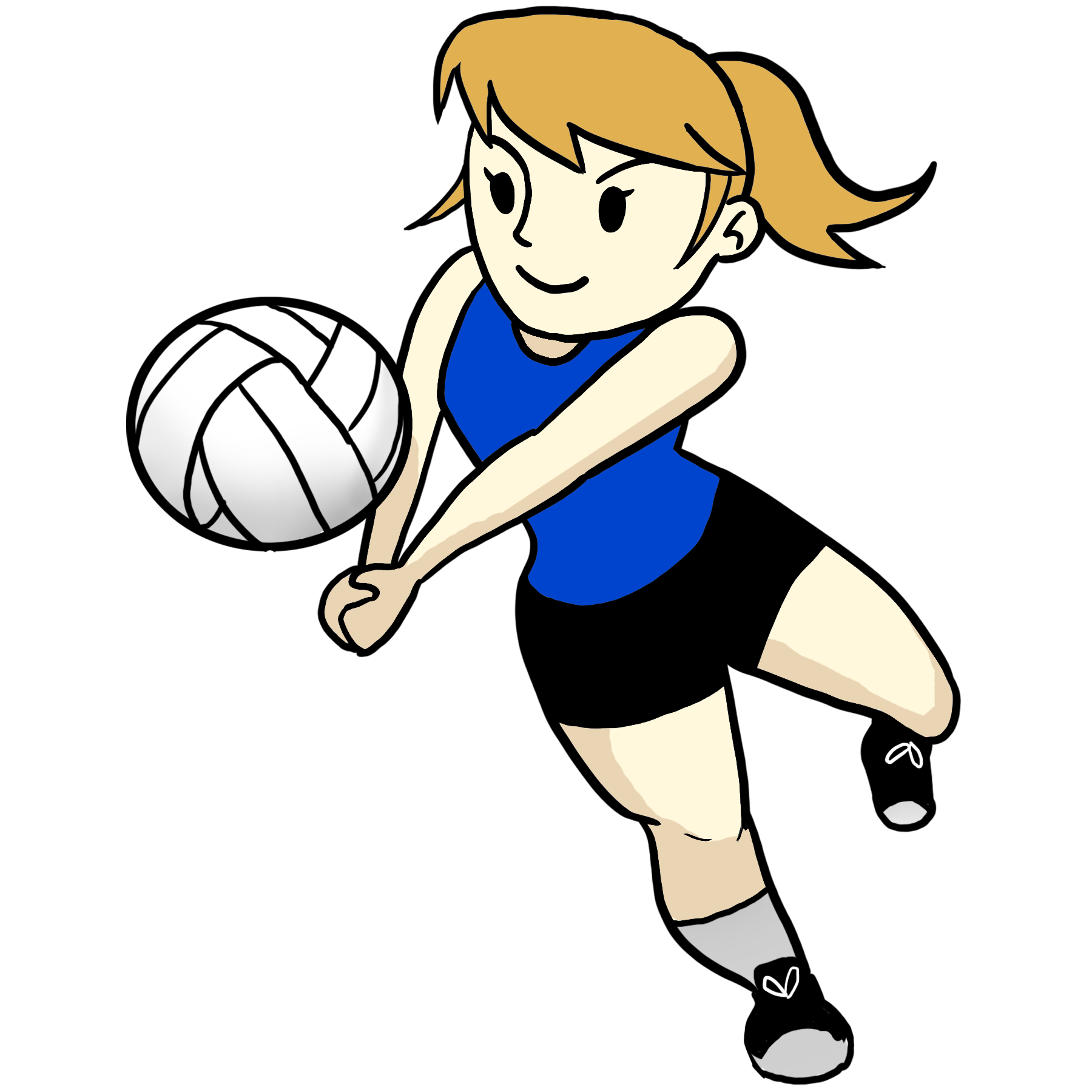 Cartoon Volleyball | Free Download Clip Art | Free Clip Art | on ...