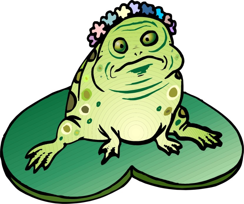 Best Frog on Lily Pad Clipart #27907 - Clipartion.com