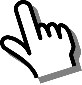 Clipart cursor hand