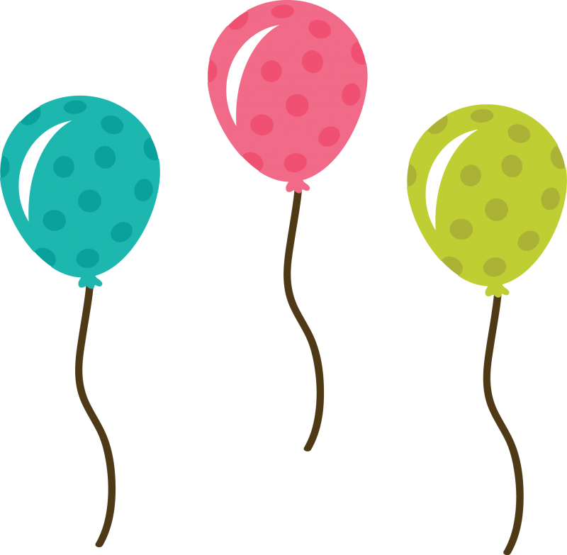 Balloons clipart no background