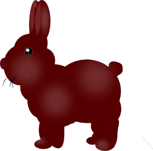 Chocolate Bunny clip art Free Vector / 4Vector