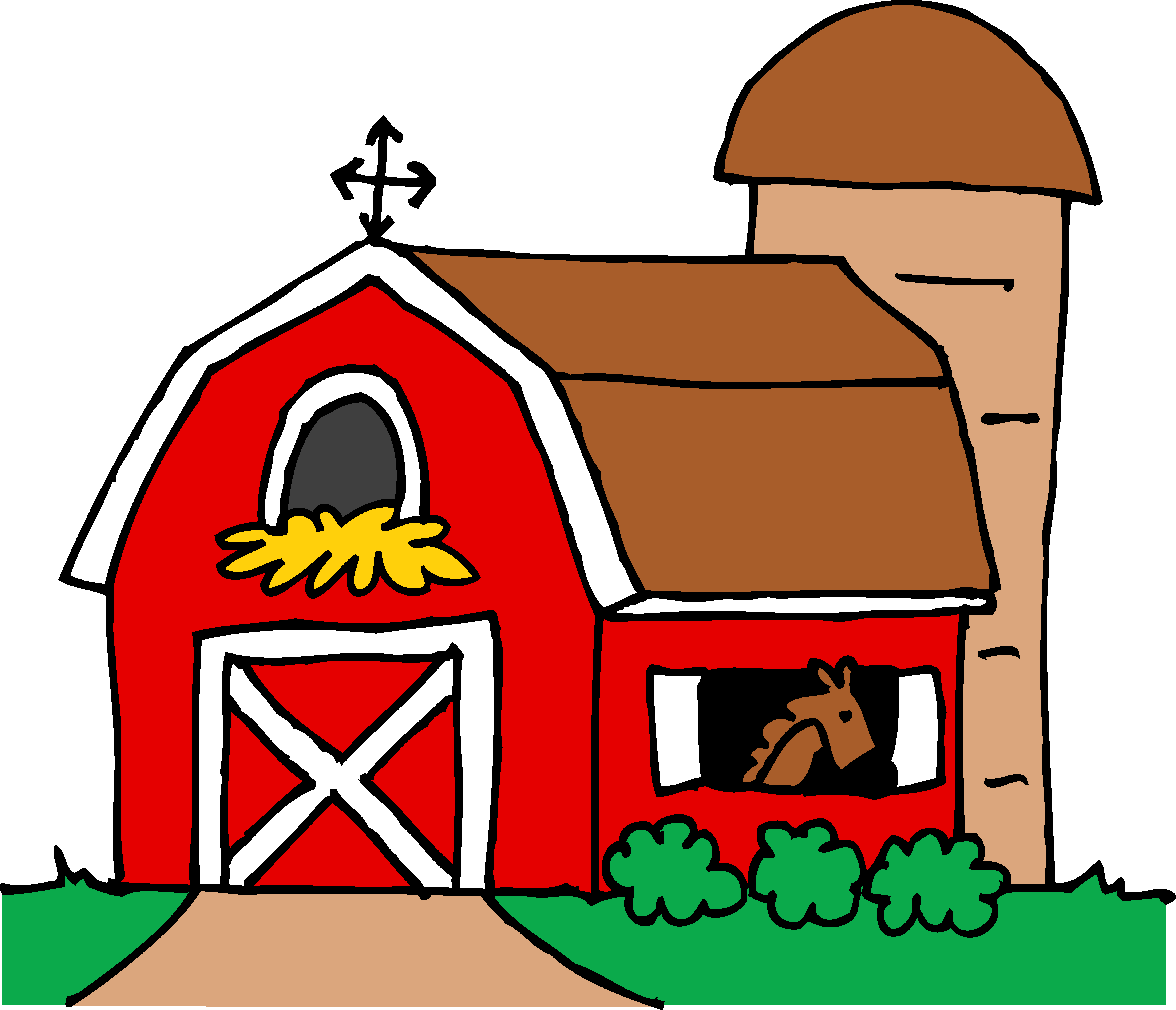 Cartoon Farm House ClipArt Best