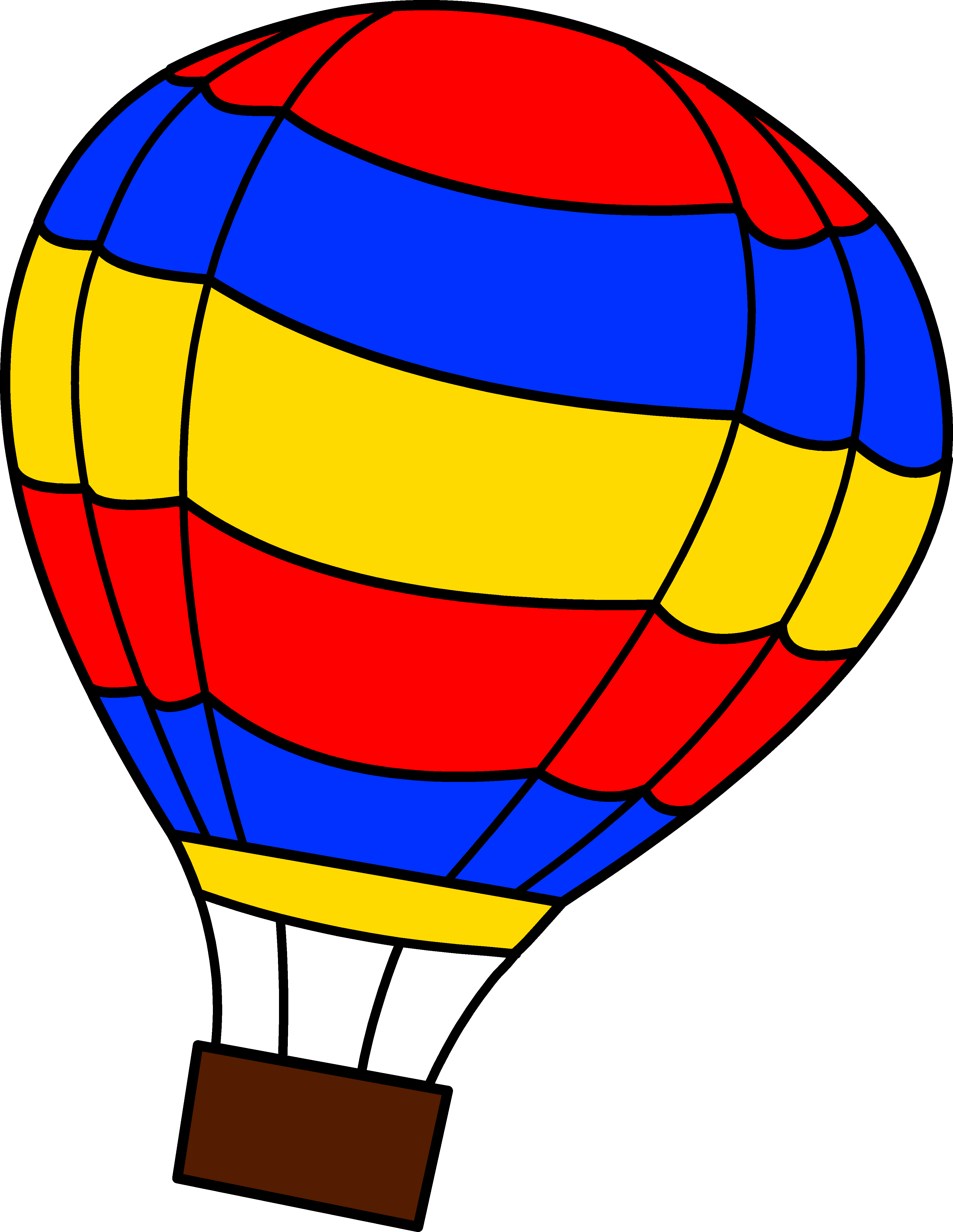 Hot Air Balloon Outline | Free Download Clip Art | Free Clip Art ...