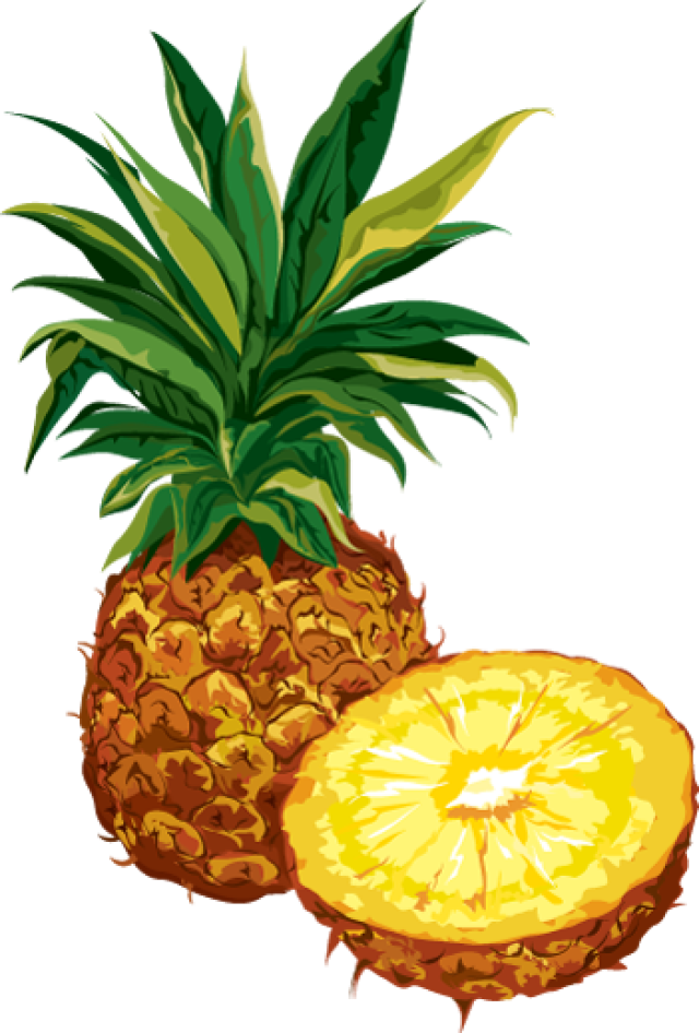 Clipart Pineapple - Tumundografico