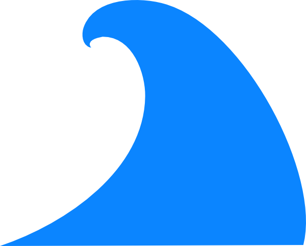 Clipart of a wave