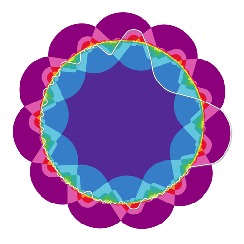 Logic blooms with new 11-set Venn diagram | New Scientist