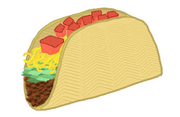 Picture Of A Taco | Free Download Clip Art | Free Clip Art | on ...