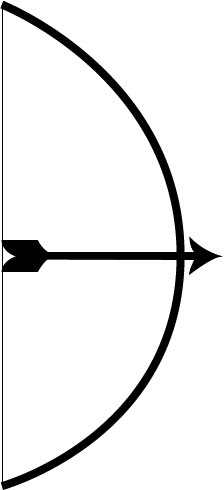 Bow And Arrow Drawing - ClipArt Best