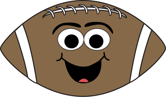 Funny football clipart