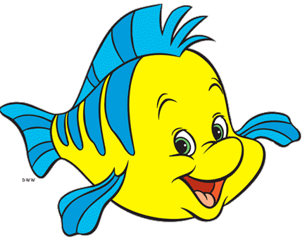 Disney Flounder Clip Art Images | Disney Clip Art Galore