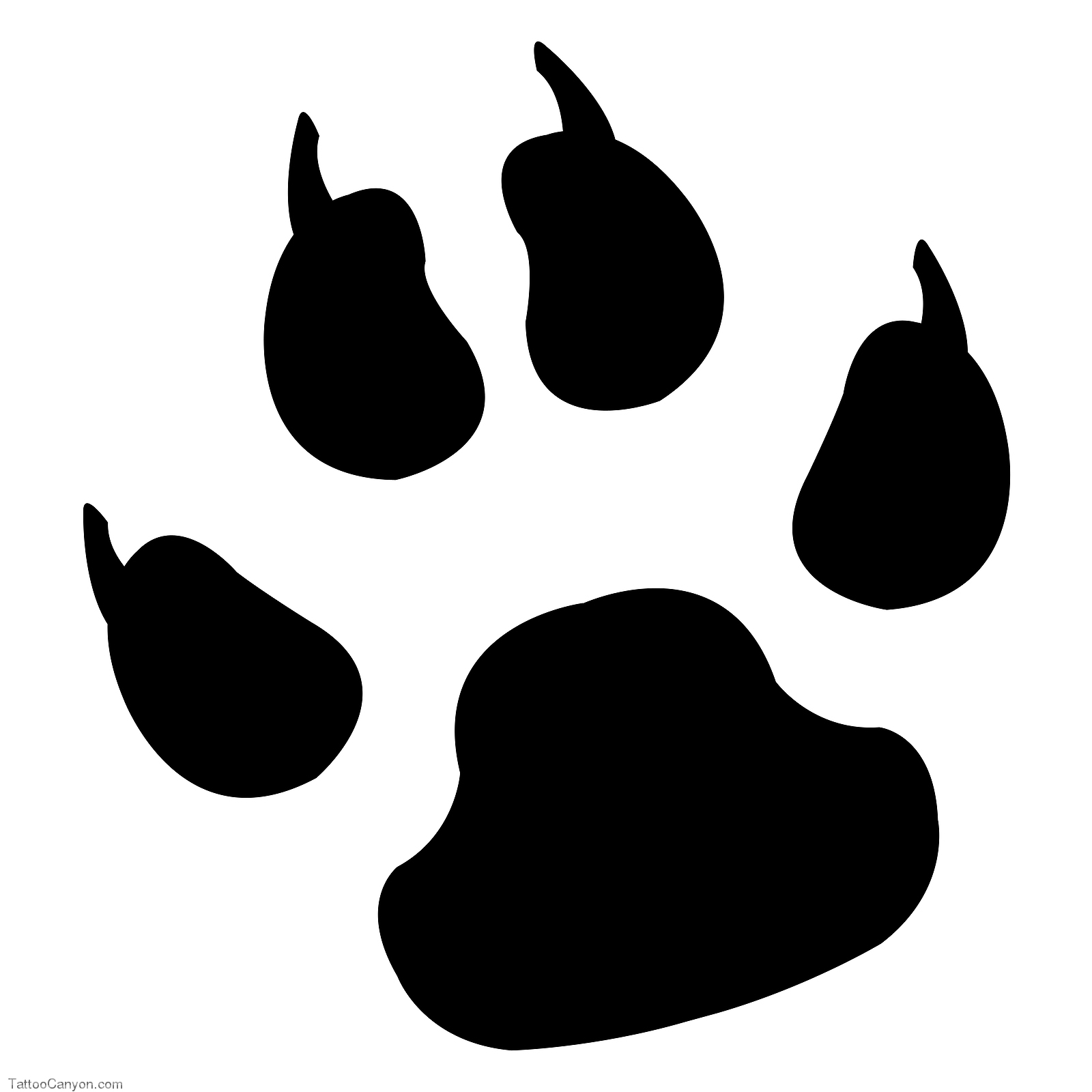 Wolf Claw Tattoo | Free Download Clip Art | Free Clip Art | on ...